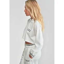 Sweat-Shirt fille capuche JOIAGI blanc