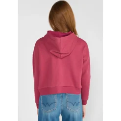 Sweat-Shirt fille VOLVAGI rouge Daisy