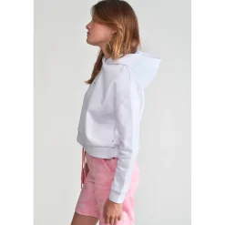 Sweat-Shirt fille VOLVAGI blanc Élise