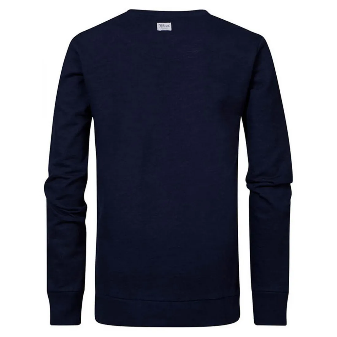 Sweatshirt garçon bleu en coton