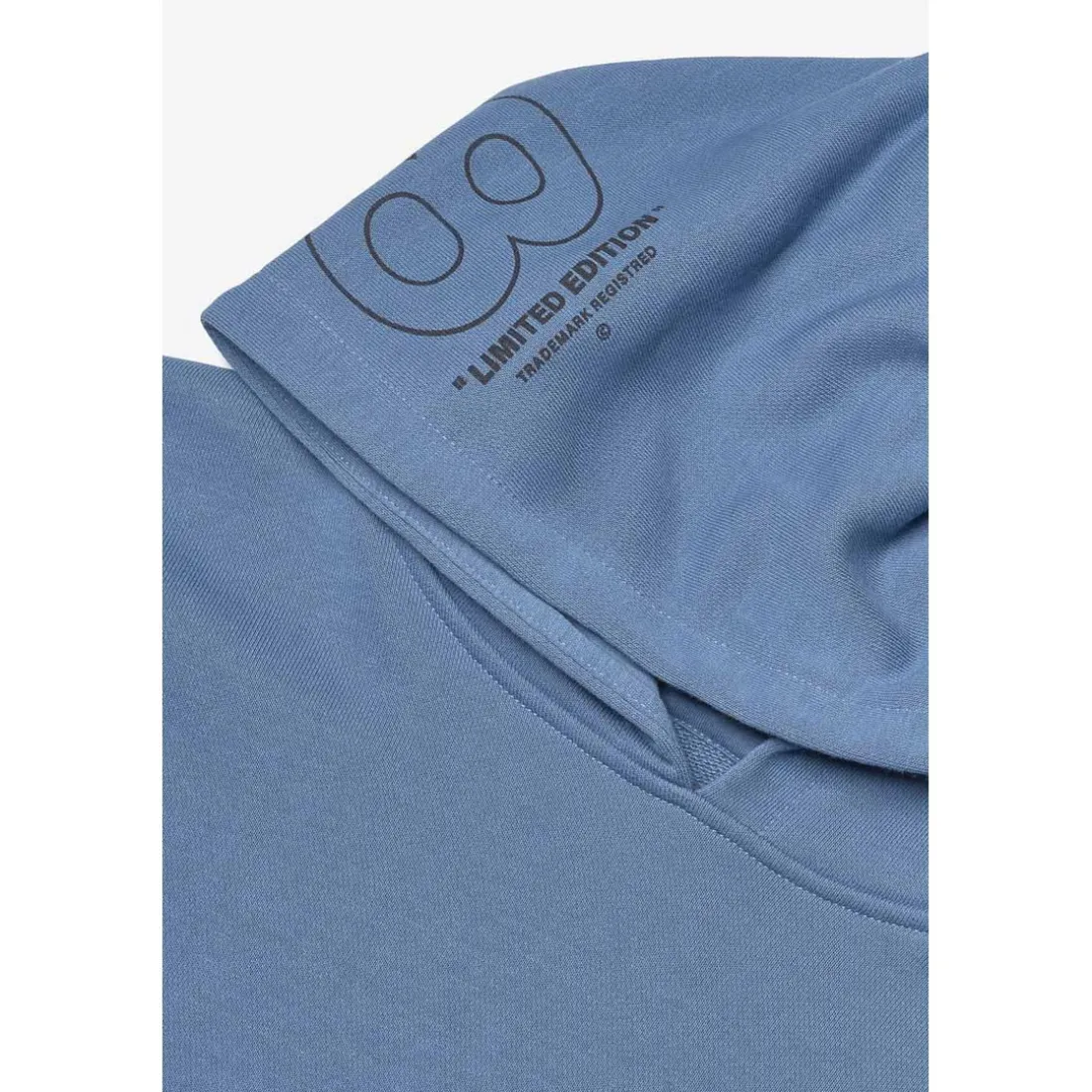 Sweat-shirt garçon, capuche HIABO bleu en coton