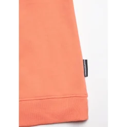 Sweat-Shirt garçon HIBIBO orange en coton