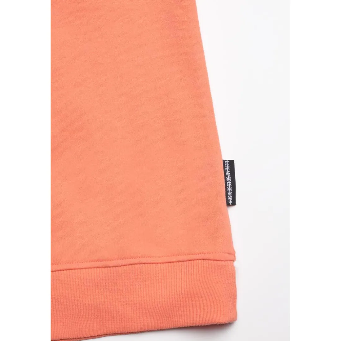 Sweat-Shirt garçon HIBIBO orange en coton
