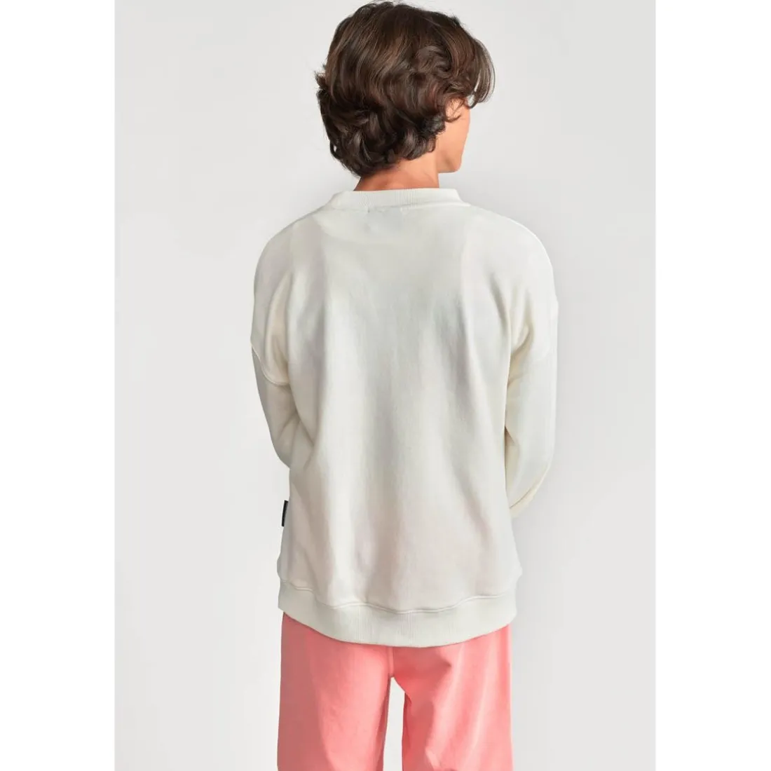 Sweat-Shirt garçon MARANBO blanc