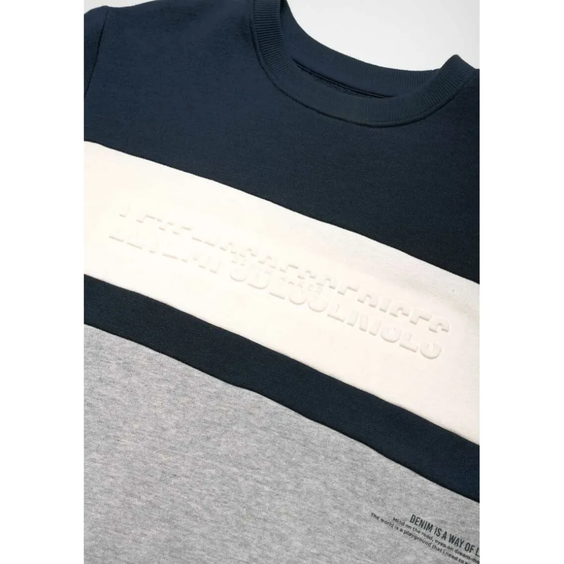 Sweat-Shirt garçon NEVABO bleu