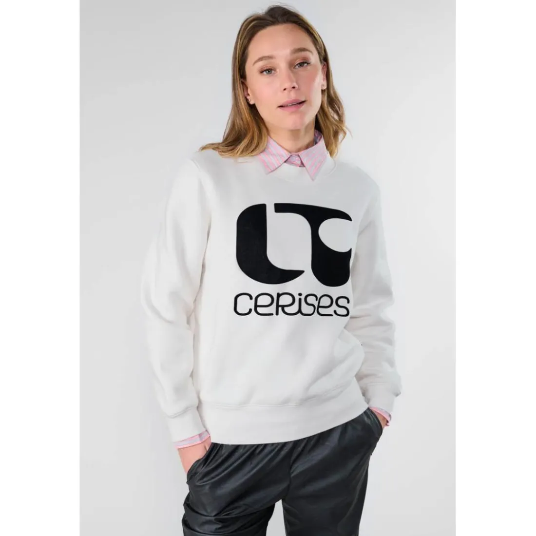 Sweat-Shirt PAOLO blanc Hope