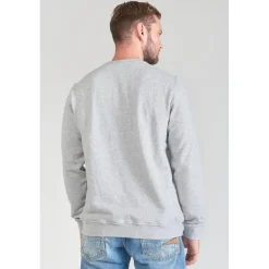 Sweat-Shirt STIPA gris en coton