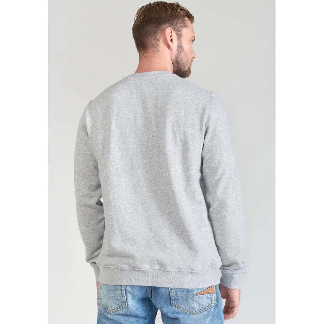 Sweat-Shirt STIPA gris en coton