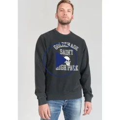Sweat-Shirt TUBUR noir en coton