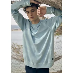 Sweat-Shirt VAREL bleu Ed en coton