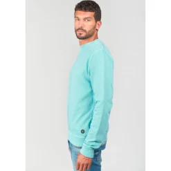 Sweat-Shirt VAREL bleu Ed en coton