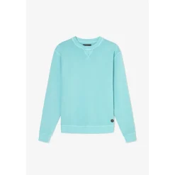 Sweat-Shirt VAREL bleu Ed en coton