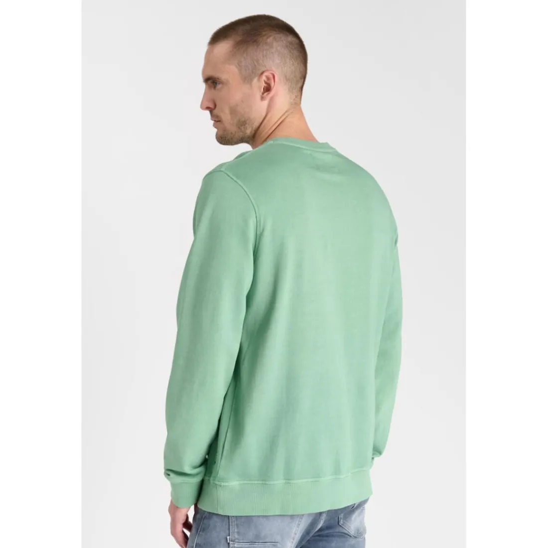 Sweat-Shirt VAREL bleu en coton Val