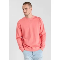 Sweat-Shirt VAREL rose en coton Rolf