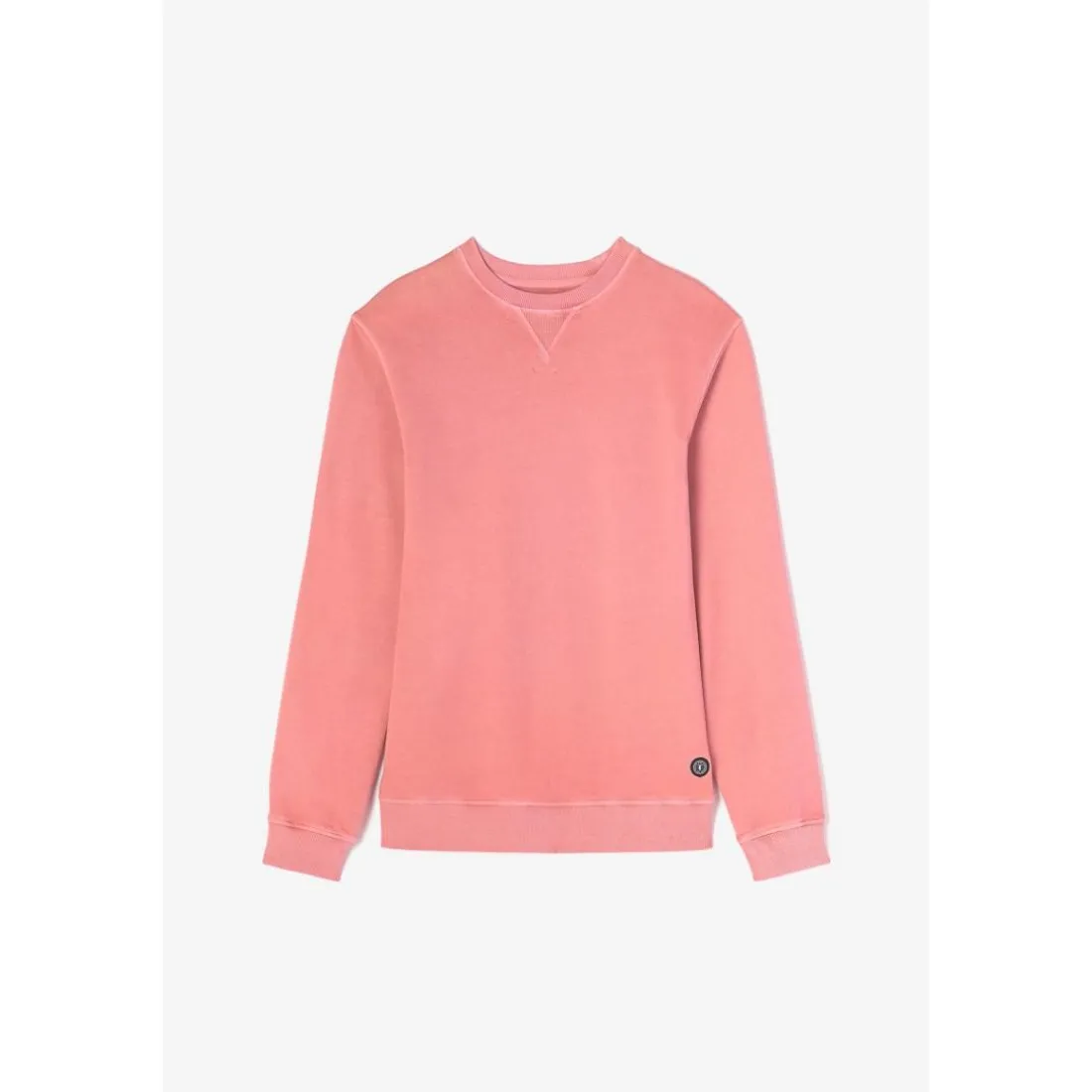 Sweat-Shirt VAREL rose en coton Rolf