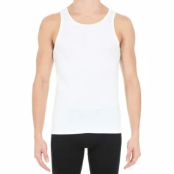 Tanktop blanc en coton