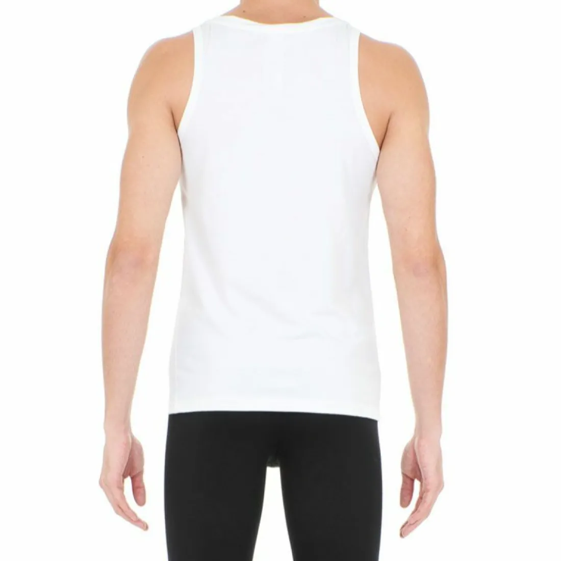 Tanktop blanc en coton