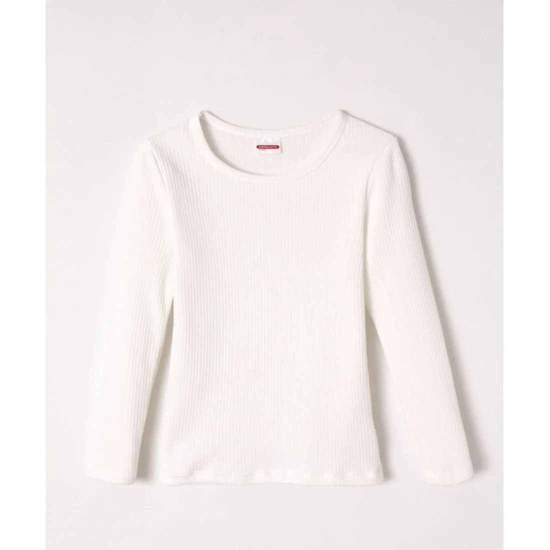 Tee Shirt Enfant Manches Longues Blanc Thermolactyl