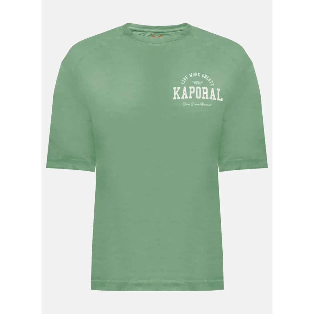 Tee Shirt Manches Courtes en coton JOEY Green vert