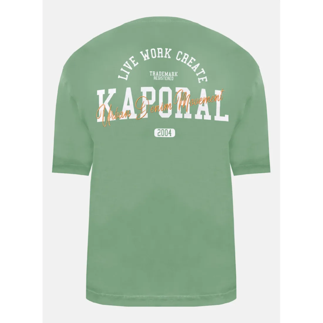 Tee Shirt Manches Courtes en coton JOEY Green vert