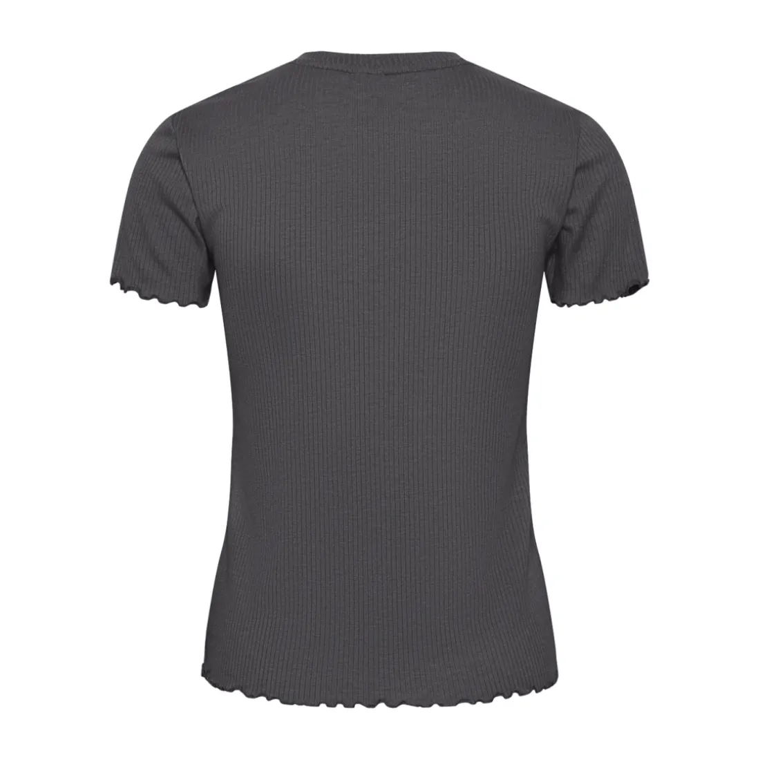 Tee shirt manches courtes Nicca gris en viscose Leah