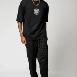 Tee Shirt Manches Courtes en coton TAZ Black noir