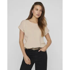 Tee shirt manches courtes Dreamers gris Wynn en coton
