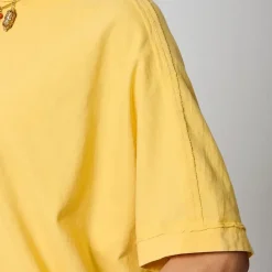 Tee Shirt Manches Courtes VISON jaune en coton