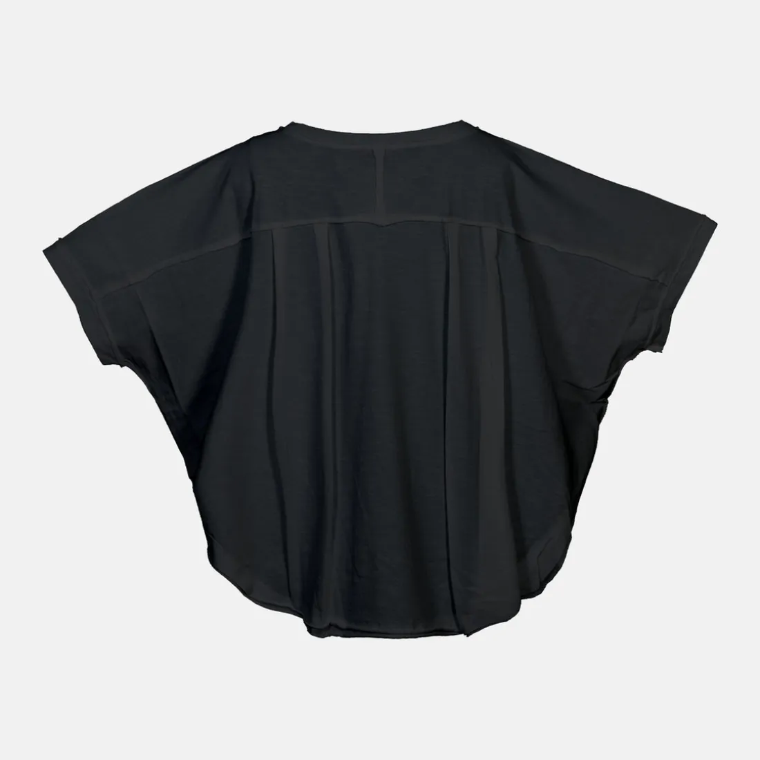 Tee Shirt Manches Courtes VISON noir en coton