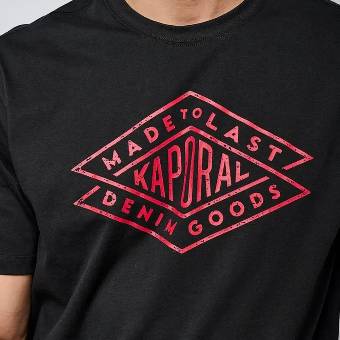Tee Shirt Manches Courtes en coton TOKY Black noir