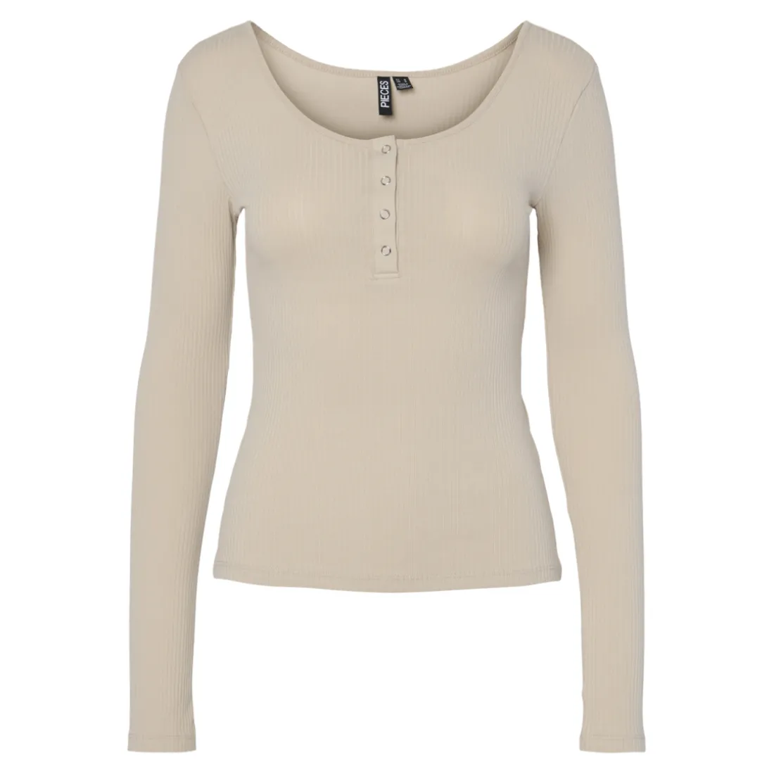 Tee shirt manches longues en coton Kitte rose Adele