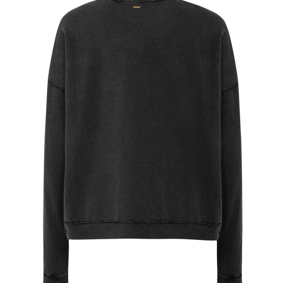 Tee Shirt manches longues VOLAR gris foncé en coton