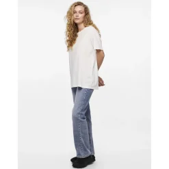 Tee shirt oversize manches courtes Sara blanc Louise