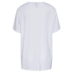 Tee shirt oversize manches courtes Sara blanc Louise