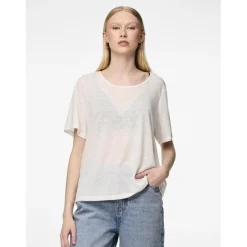 Tee shirt Sylvie Ss Top blanc Vox