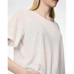 Tee shirt Sylvie Ss Top blanc Vox