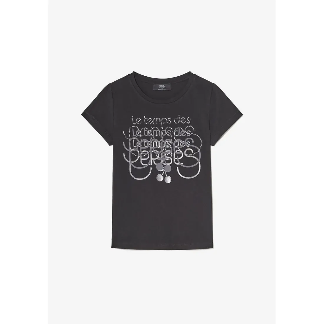 Tee-hirt CORINAGI noir en coton