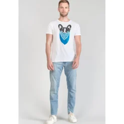 Tee-hirt GAN blanc en coton