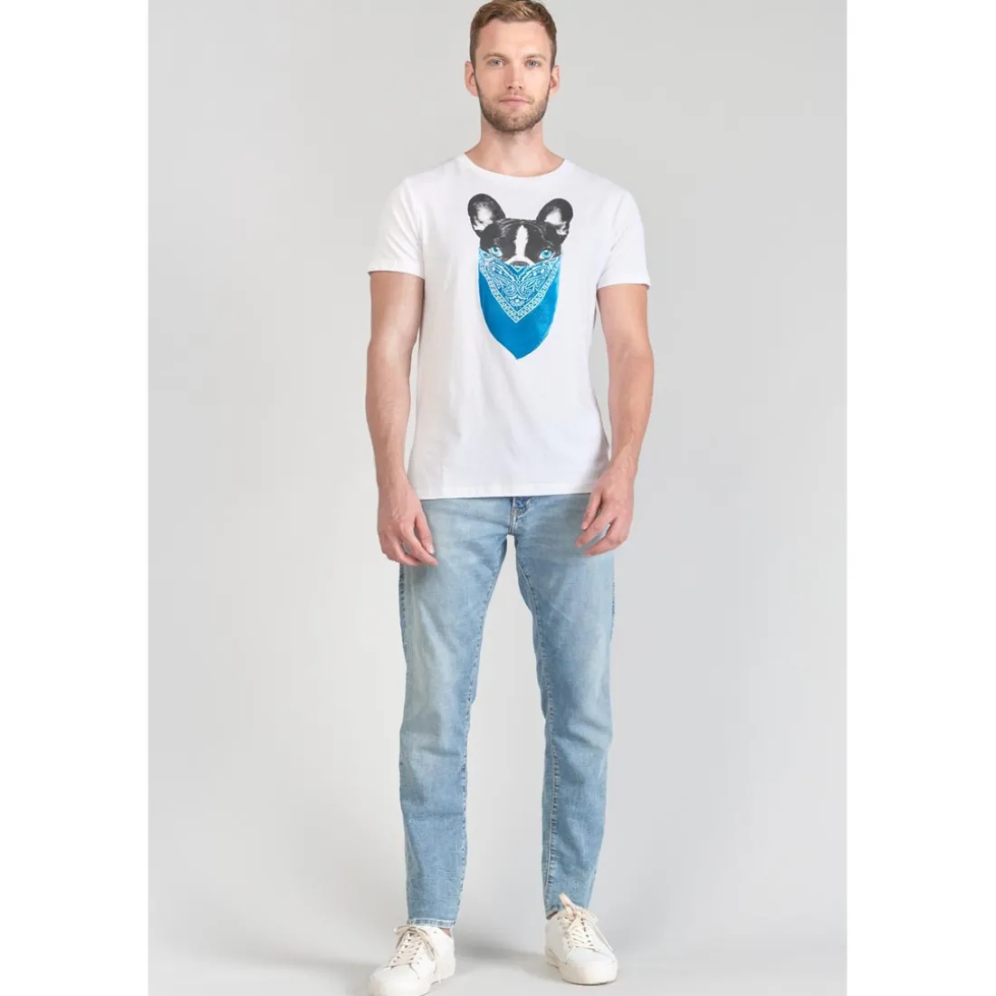 Tee-hirt GAN blanc en coton