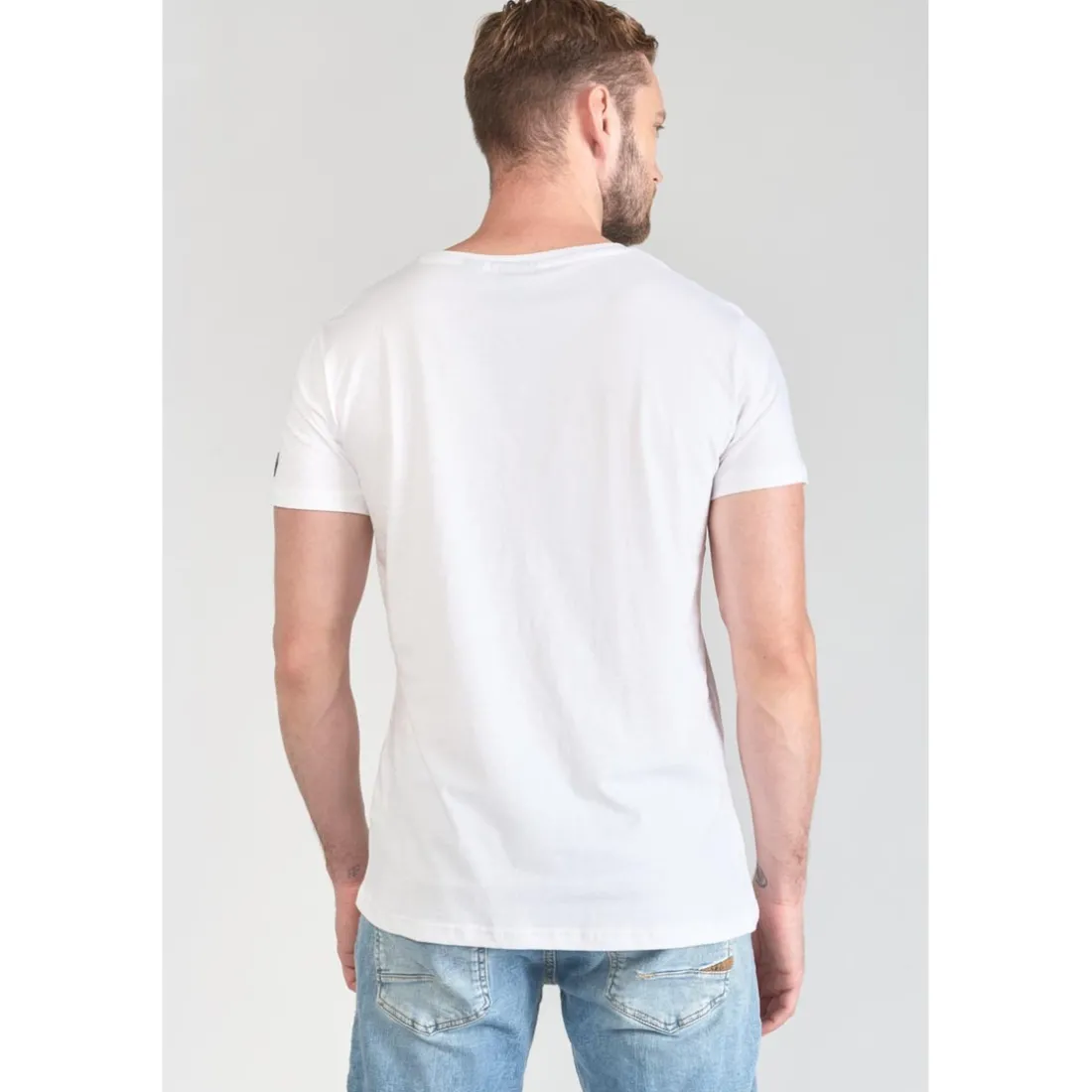 Tee-hirt GAN blanc en coton