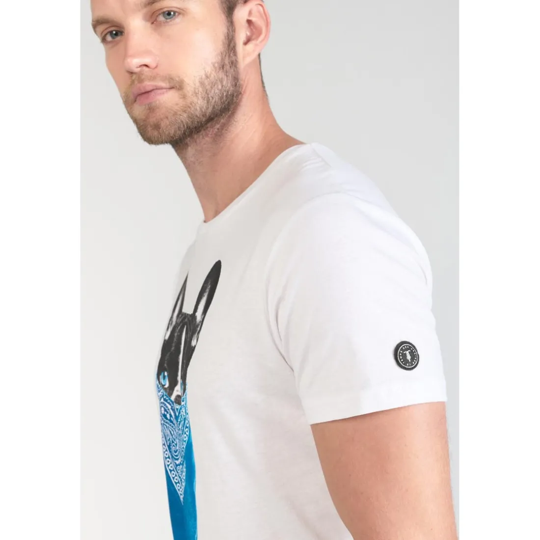 Tee-hirt GAN blanc en coton