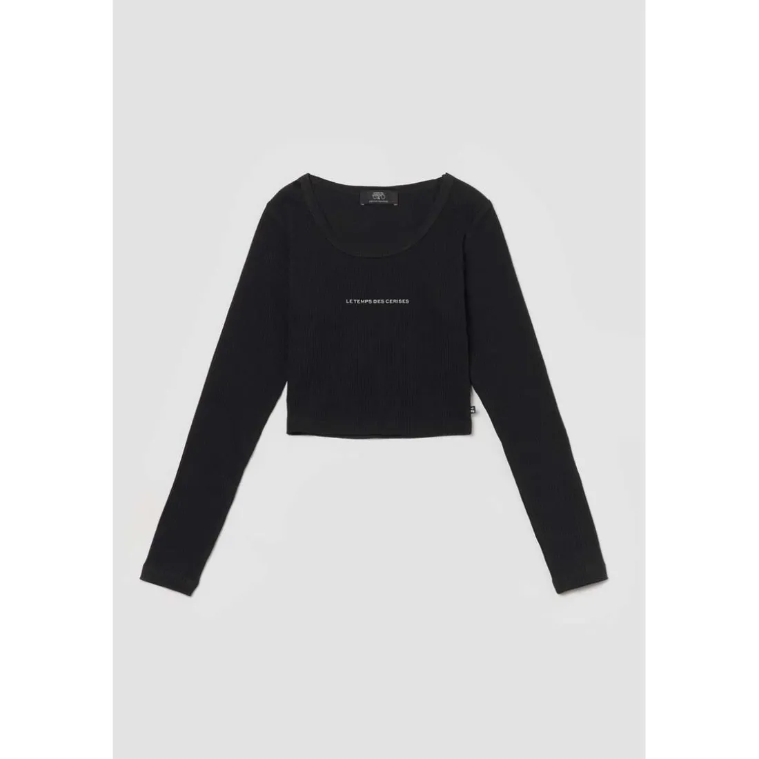 Tee-hirt VIRGINIA noir en coton