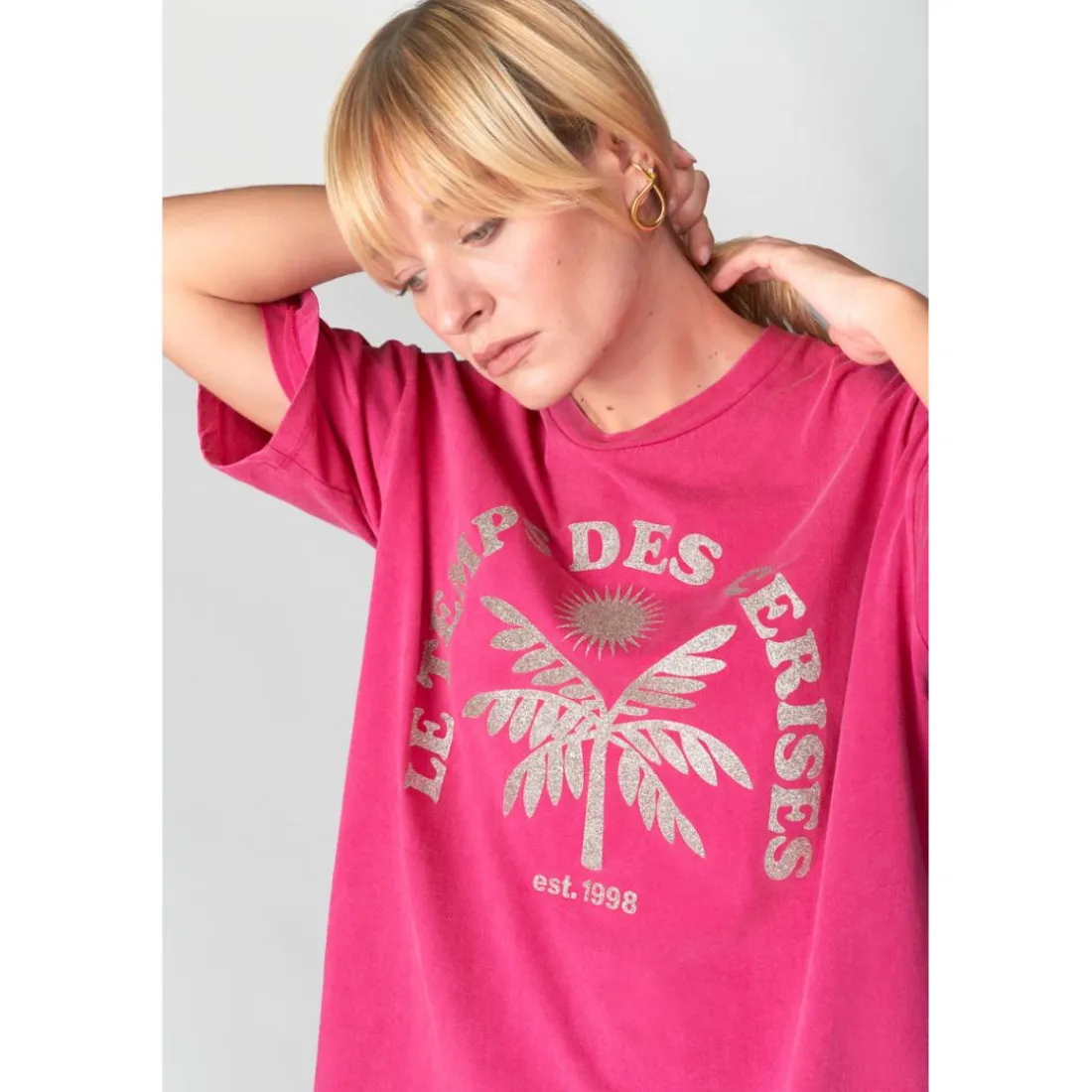Tee-Shirt CASSIO rose Eden