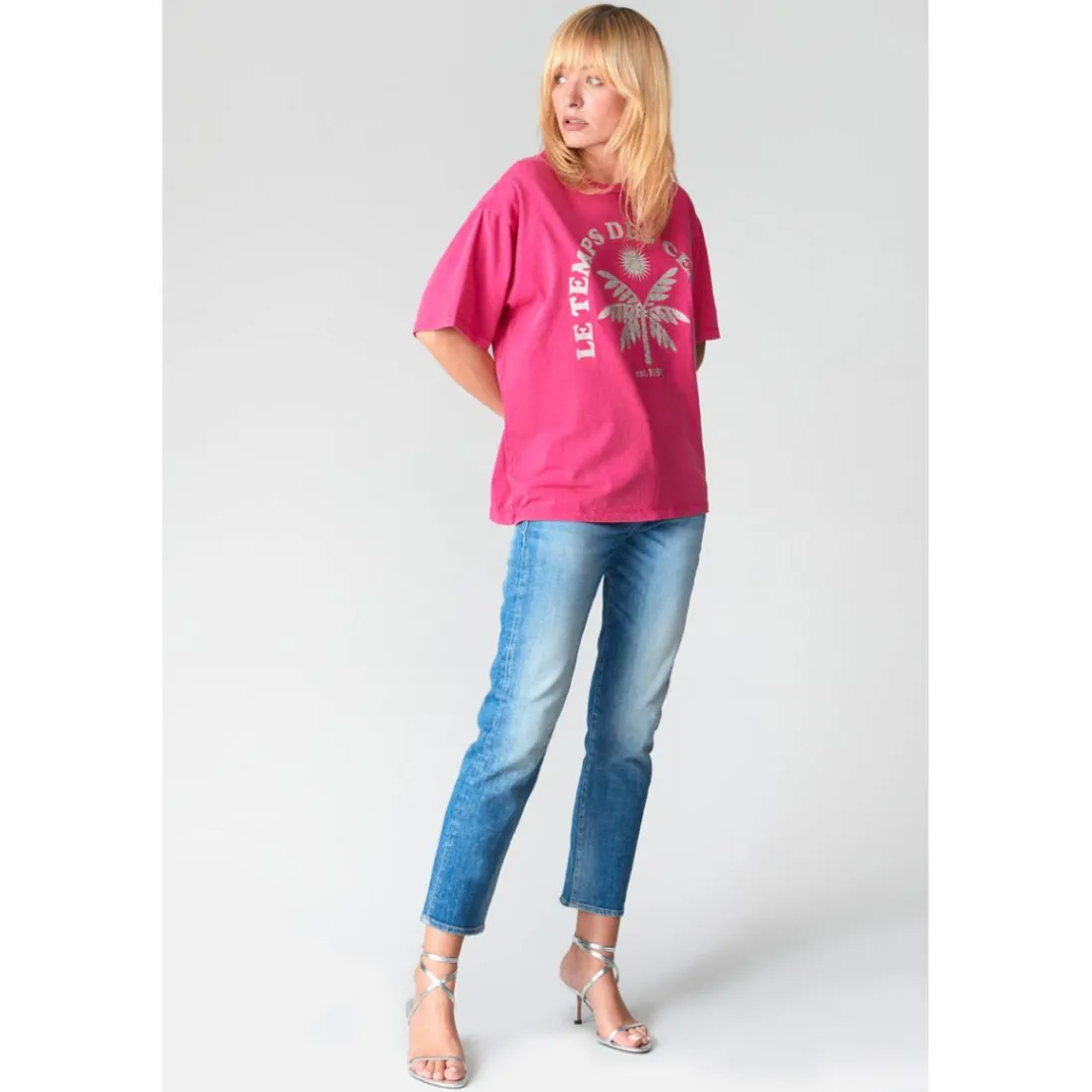 Tee-Shirt CASSIO rose Eden