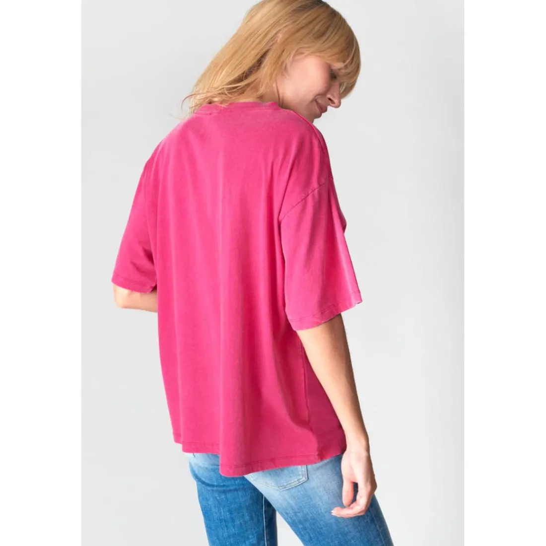 Tee-Shirt CASSIO rose Eden