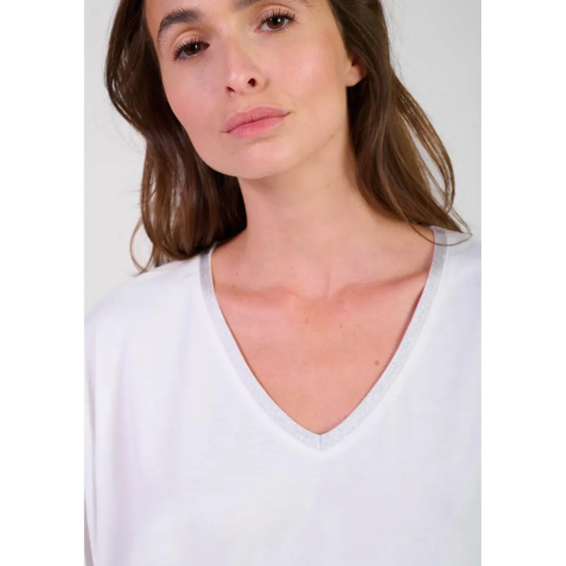 Tee-Shirt CEPADA blanc Lily