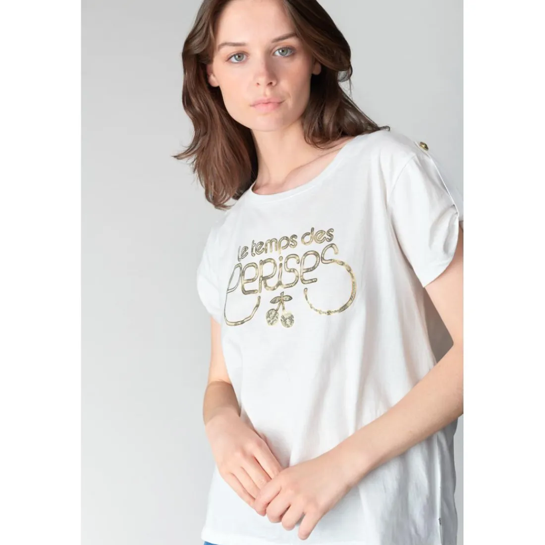 Tee-Shirt DWIGHT blanc Lily