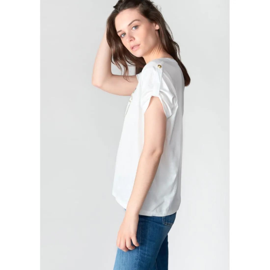Tee-Shirt DWIGHT blanc Lily
