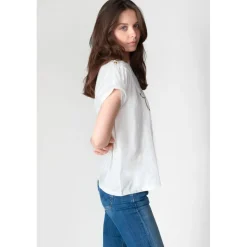 Tee-Shirt DWIGHT blanc Lily
