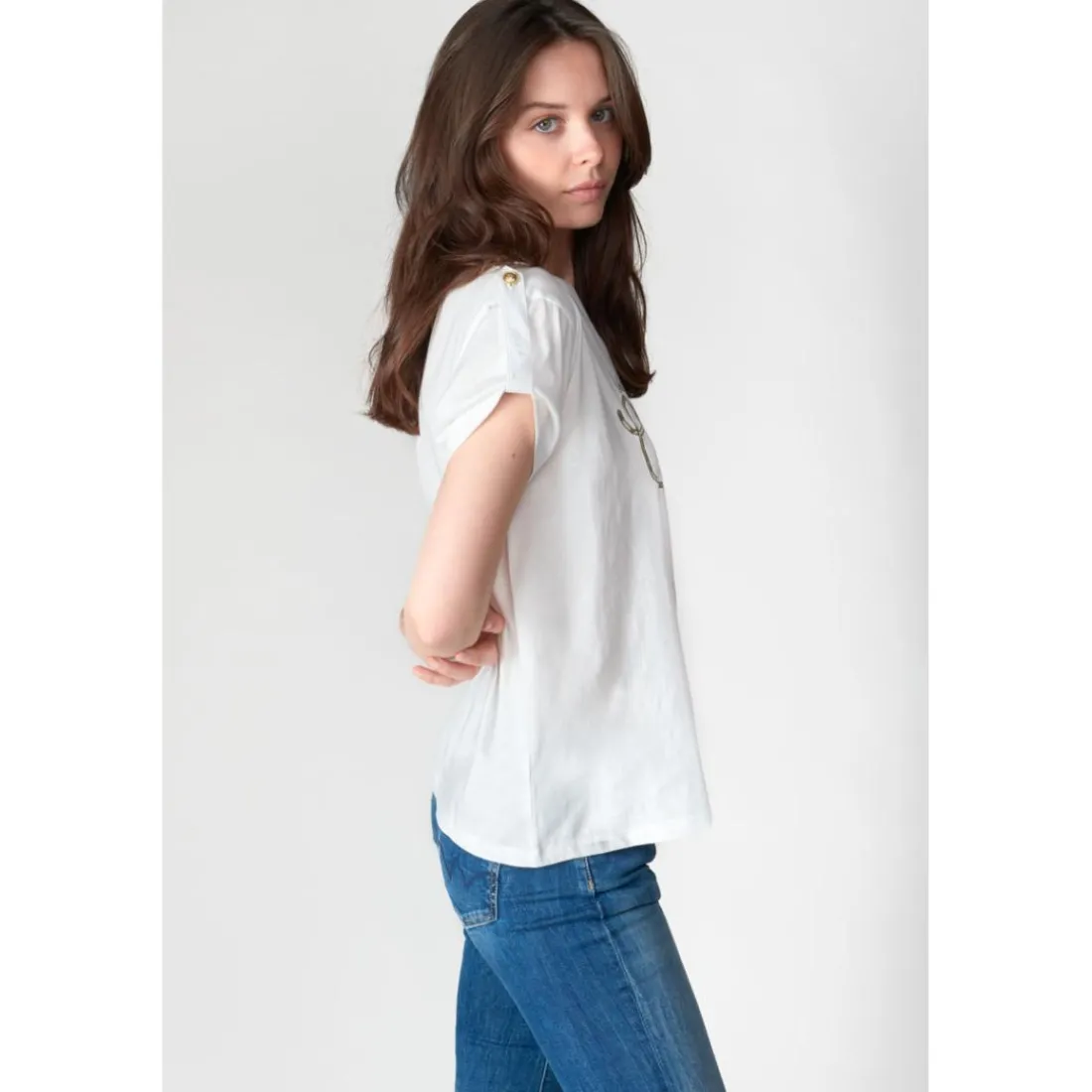 Tee-Shirt DWIGHT blanc Lily